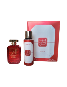 Coffret Layali Parfum 100 ml + Brume Corps & Cheveux 250 ml - Red Apple